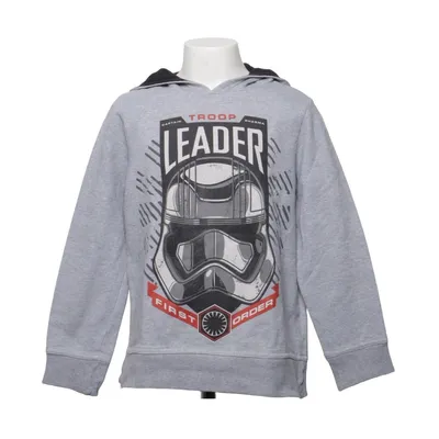 Huvtröja (Grå, Svart, Röd) från Star Wars Bomull, Polyester