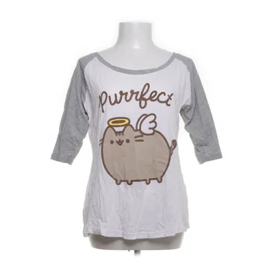 Blouse (White, Gray, Multicolored) from Pusheen