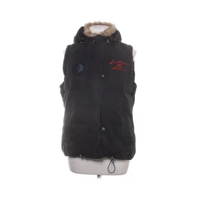 Bodywarmer (Zwart) van Arqueonautas Katoen, Dons, Veer, Polyester, Wol