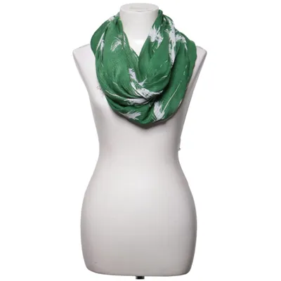 Infinity scarf (Grøn, Hvid) fra 17&co.