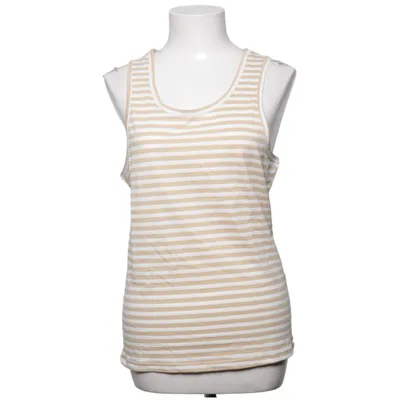 Tank Top (Beige, White) from The Simple Folk Cotton, Elastane