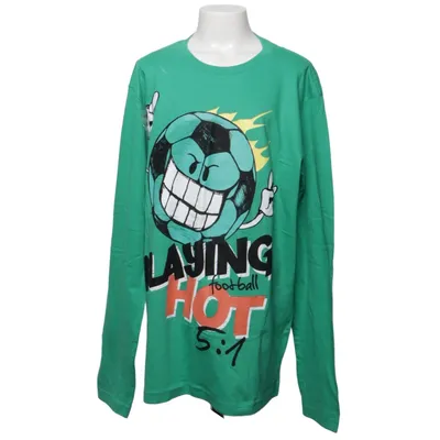 Lange mouwen shirt (Groen, Meerkleurig) van Fox Katoen