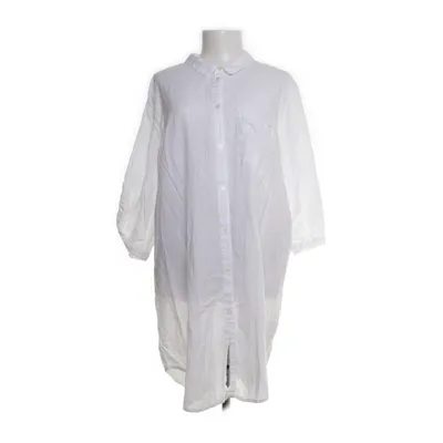 Shirt dress (White) from Kaffe Cotton