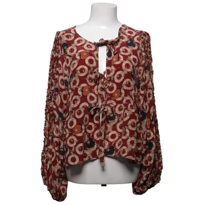 Blouse (Rood, Beige, Meerkleurig) van Sissel Edelbo Zijde