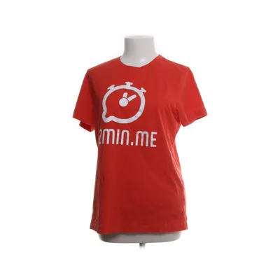 T-shirt (Rood) van Mister Lady Katoen