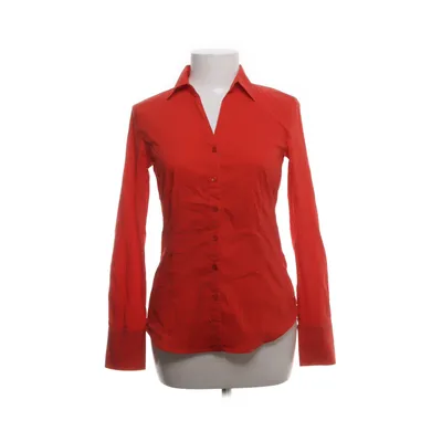 Shirt (Red) from More & More Cotton, Elastane, Polyamide