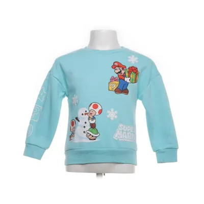 Collegetröja (Blå) från Super Mario Bomull, Polyester