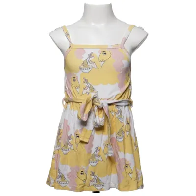 Dress (Yellow, White, Pink) from Mini Rodini Elastane, Lyocell