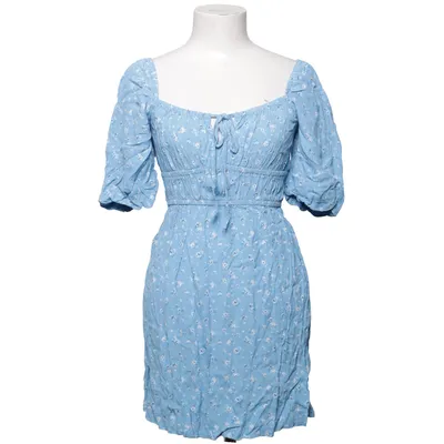 Dress (Blue, White) from Bik Bok