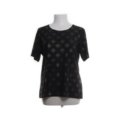 T-shirt (Black, Silver) from Bessie Elastane, Polyester