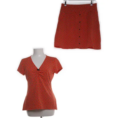 Set (Röd, Flerfärgad) från Blutsgeschwister Ekologisk bomull, Elastan