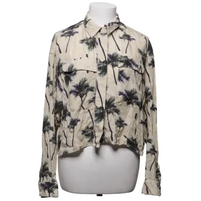 Blouse (Beige, Multicolore) de Oneteaspoon Coton, Élasthane