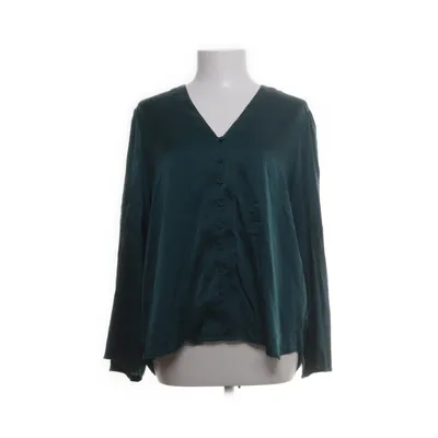 Blus (Petrol) från Rosemunde Copenhagen Elastan, Silke