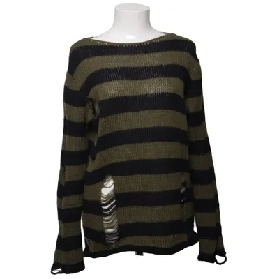 Pull-over (Vert, Noir) de Romwe Acrylique
