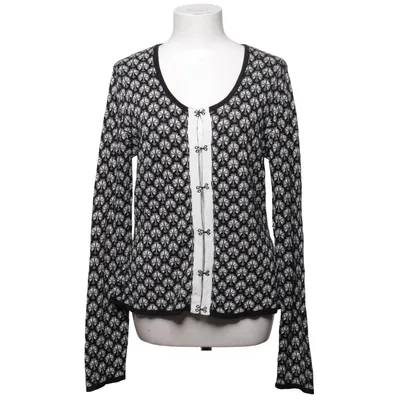 Cardigan (Black, White) from Anno Silk, Wool