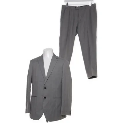 Kostym (Grå) från Doppelgänger Polyester, Viskos
