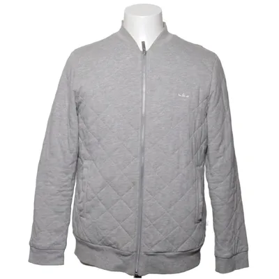 Träningsjacka (Grå) från Adidas Bomull, Polyester
