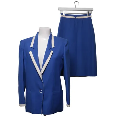 Skirt suit (Blue) from Louis Féraud Viscose, Wool