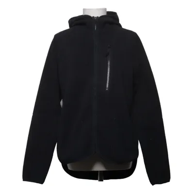 Fleece jacket (Black) from H&M Sport Elastane, Polyester