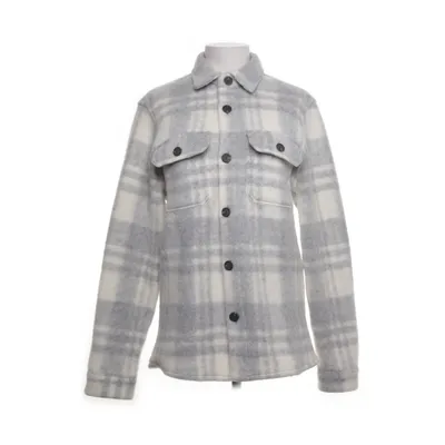 Overshirt (Gray, White) from Profuomo Wool