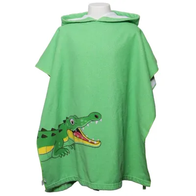 Bath cape (Green) from DM Polyester