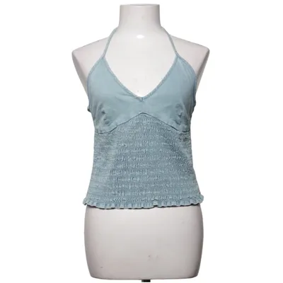 Haut dos-nu (Bleu) de Kit Coton, Élasthane