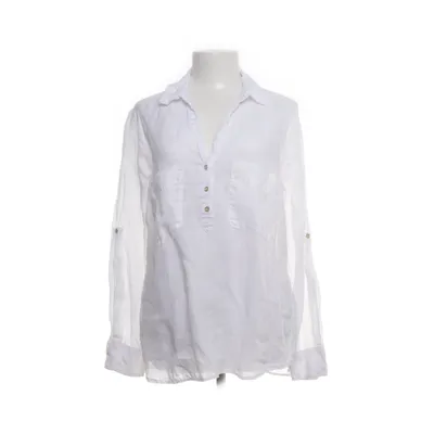 Shirt (White) from Zara Linen