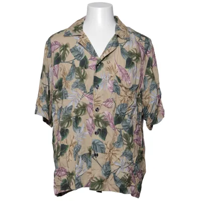 Chemise à manches courtes (Beige, Multicolore) de Oscar Jacobson Viscose