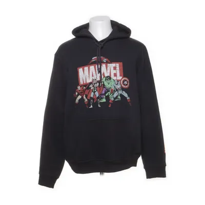 Huvtröja (Svart, Flerfärgad) från Marvel Bomull, Polyester