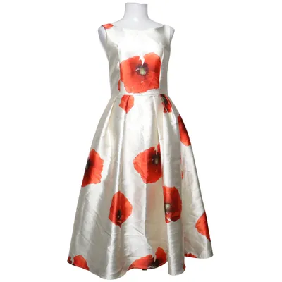 Jurk (Wit, Rood, Meerkleurig) van Chicwish Polyester