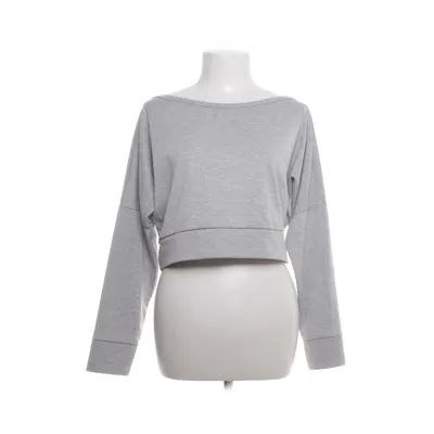 Crop top (Gray) from Femme Luxe Elastane, Polyester