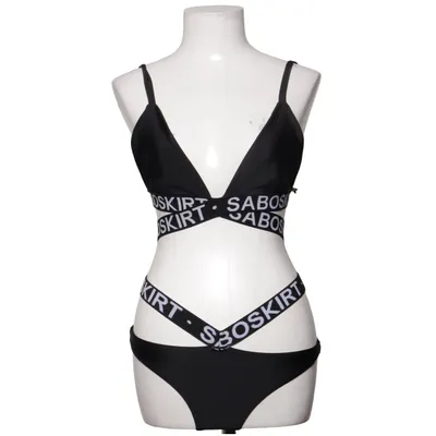 Bikini (Zwart) van Sabo Skirt Elastaan, Polyamide
