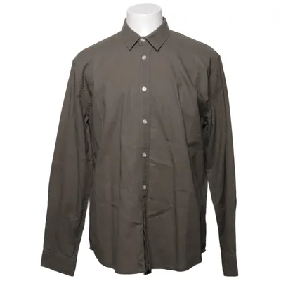 Skjorte (Grå) fra Clean Cut Copenhagen Bomuld, Linned
