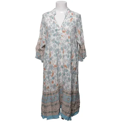 Robe (Blanc, Bleu, Marron) de Menglu Coton