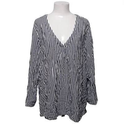 Blouse (Bleu, Blanc) de H&M+ Viscose