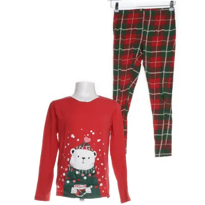 Pyjamas (Röd, Grön) från Pepperts Bomull