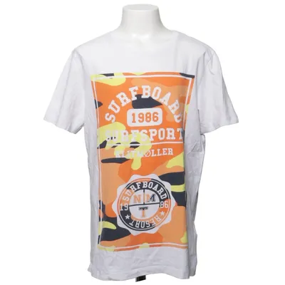 T-shirt (White, Multicolored) from Name It Elastane, Organic cotton