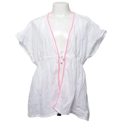 Robe de plage (Blanc, Rose) de Destination Coton