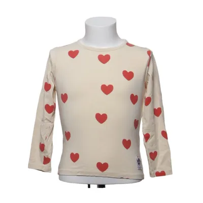 Langærmet t-shirt (Beige, Rød) fra Mini Rodini