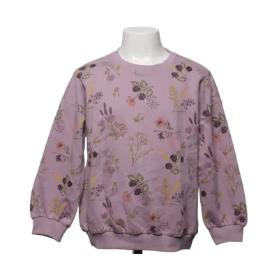 Sweatshirt (Purple, Multicolored) from Lindex Cotton