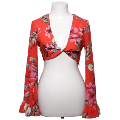 Blus (Röd, Flerfärgad) från Missguided Petite Polyester