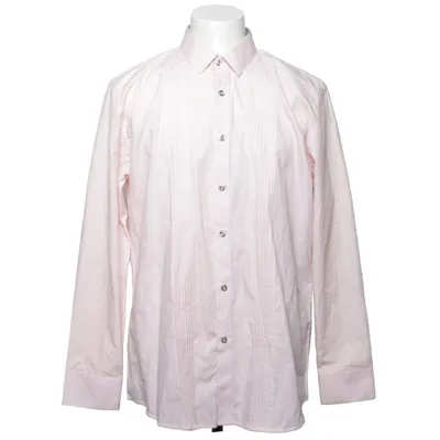Skjorta (Rosa, Blå, Vit) från Bozen Bomull, Polyester