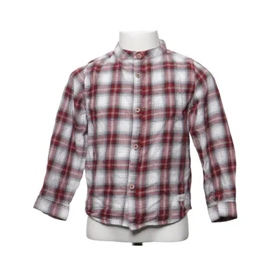 Flanellskjorta (Röd, Grå, Vit) från Newbie by KappAhl Ekologisk bomull