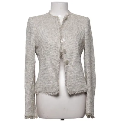 Blazer (Beige) de Armani Collezioni Coton, Lin, Polyamide, Polyester, Viscose