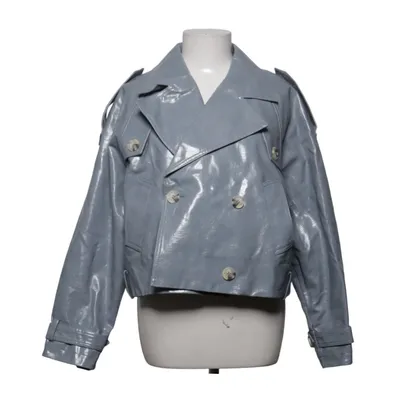 Bikerjacke (Grau) von Meotine Elasthan, Polyester, Viskose