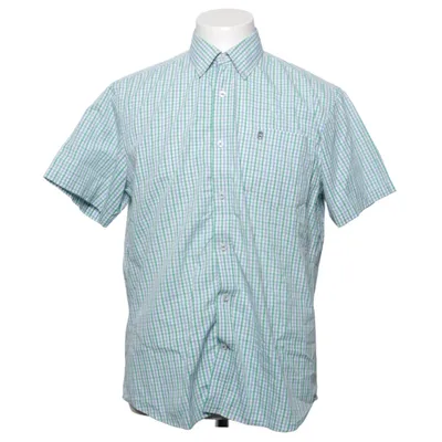 Short sleeve shirt (Green, Blue, White) from Murrey Cotton