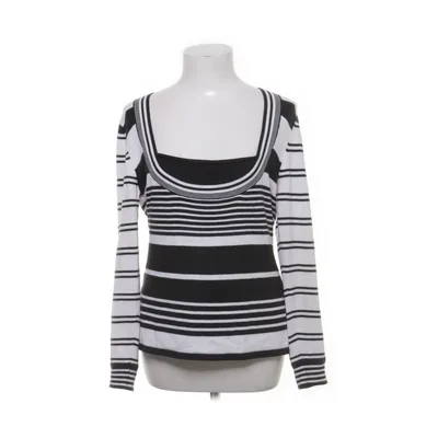 Sweater (Black, White) from Singh Madan Cotton, Viscose