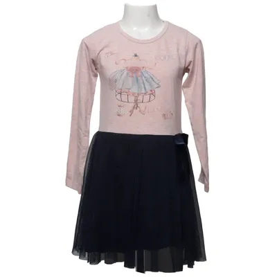Jurk (12710) van Breeze Girls Katoen, Elastaan
