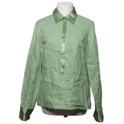 Shirt (Green) from Imitz Linen, Silk