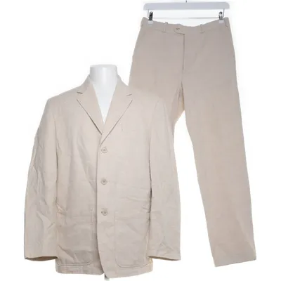 Suit (Beige) from Gamatex Cotton, Linen